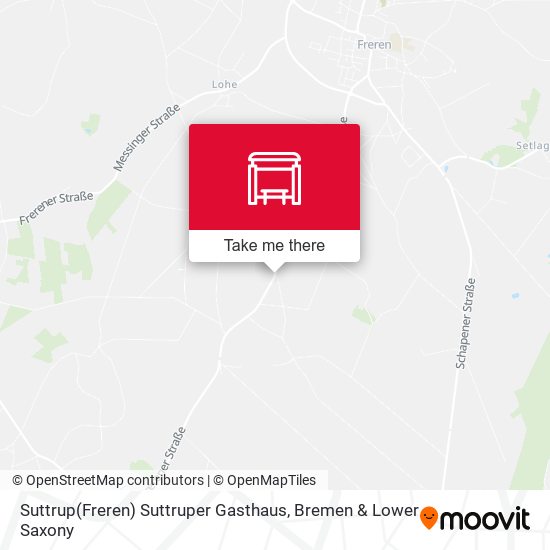 Suttrup(Freren) Suttruper Gasthaus map