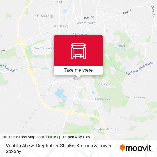 Vechta Abzw. Diepholzer Straße map