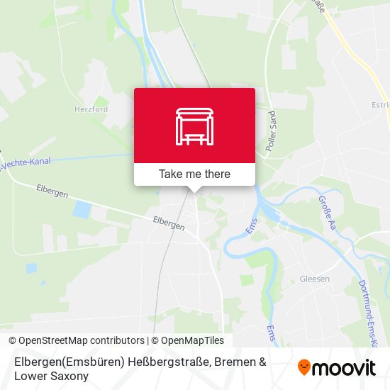 Elbergen(Emsbüren) Heßbergstraße map