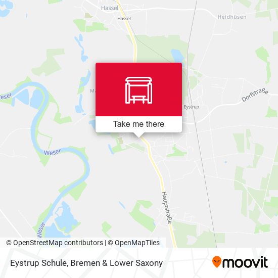Eystrup Schule map