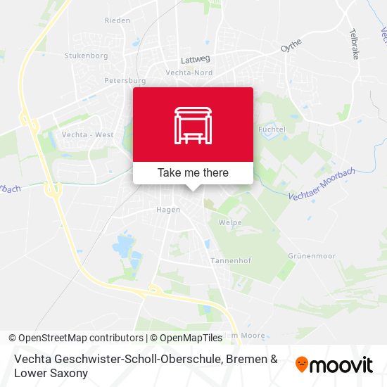 Vechta Geschwister-Scholl-Oberschule map