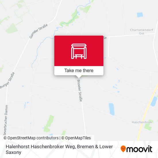 Halenhorst Haschenbroker Weg map