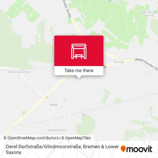 Oerel Dorfstraße / Glindmoorstraße map