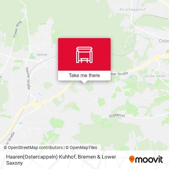Haaren(Ostercappeln) Kuhhof map