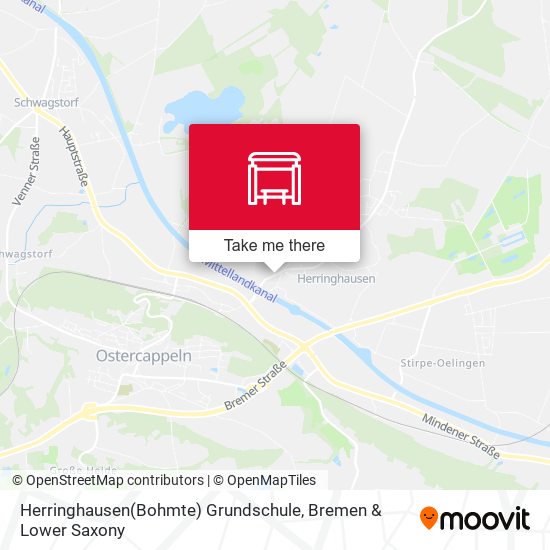 Herringhausen(Bohmte) Grundschule map