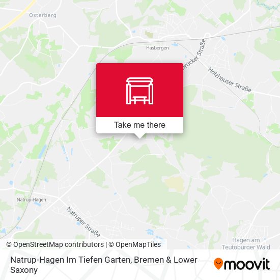 Natrup-Hagen Im Tiefen Garten map