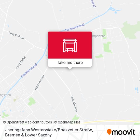 Jheringsfehn Westerwieke / Boekzetler Straße map