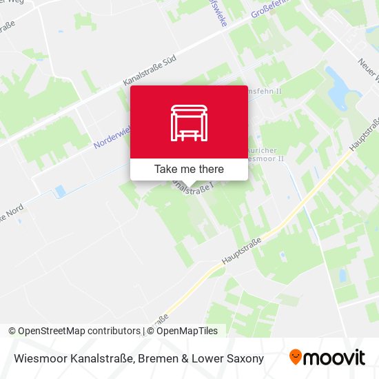 Wiesmoor Kanalstraße map