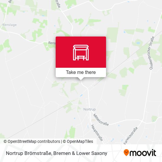 Nortrup Brömstraße map