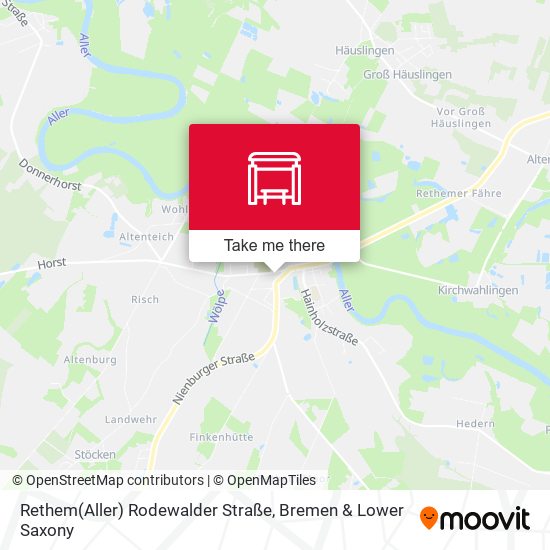 Rethem(Aller) Rodewalder Straße map