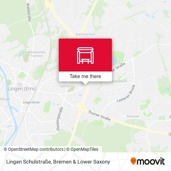 Lingen Schulstraße map