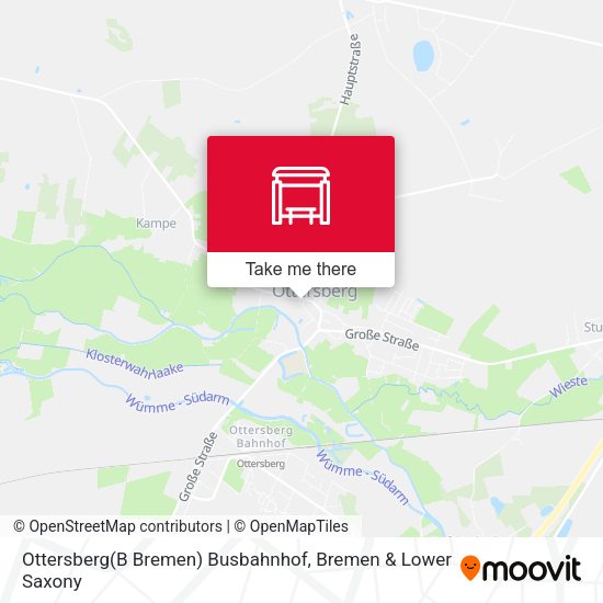 Ottersberg(B Bremen) Busbahnhof map