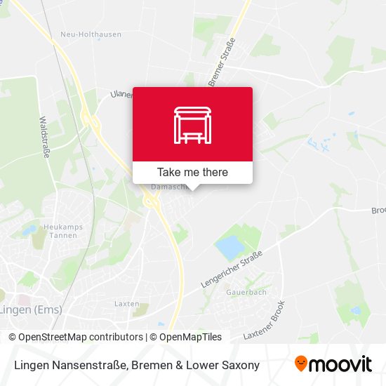 Lingen Nansenstraße map