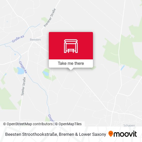 Beesten Stroothookstraße map