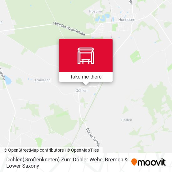 Döhlen(Großenkneten) Zum Döhler Wehe map