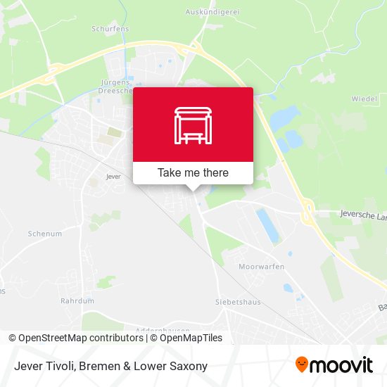 Jever Tivoli map