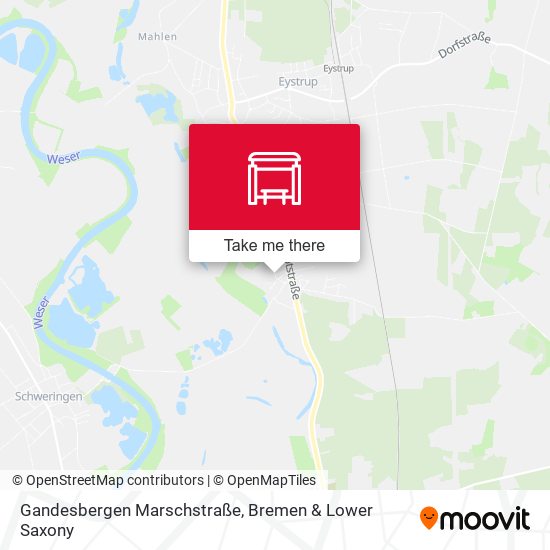 Gandesbergen Marschstraße map