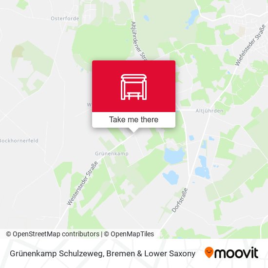 Grünenkamp Schulzeweg map