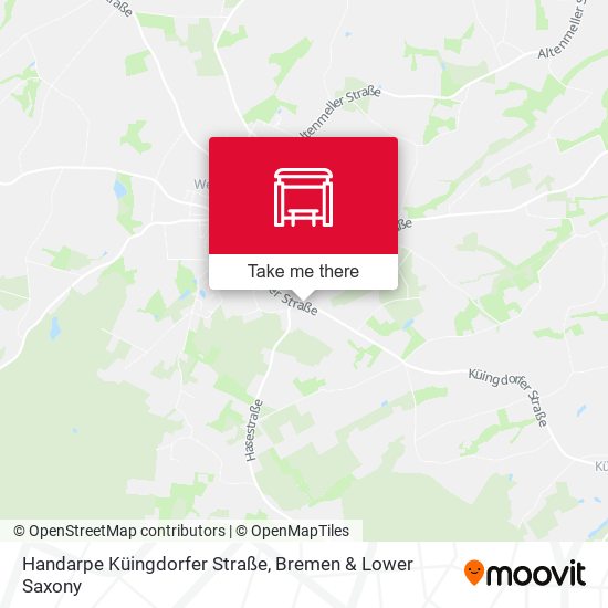 Handarpe Küingdorfer Straße map