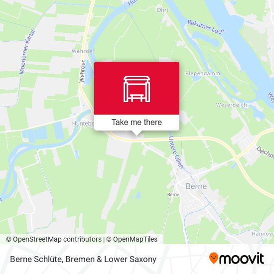 Berne Schlüte map