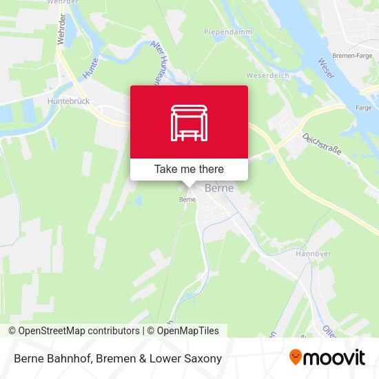 Berne Bahnhof map