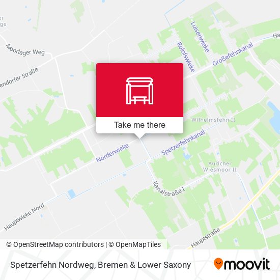 Spetzerfehn Nordweg map