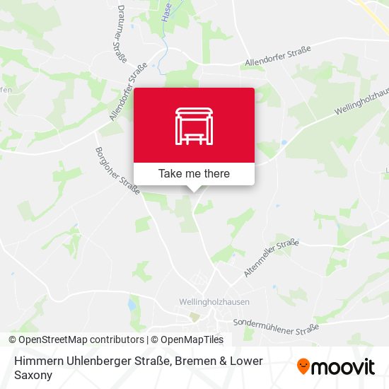 Himmern Uhlenberger Straße map