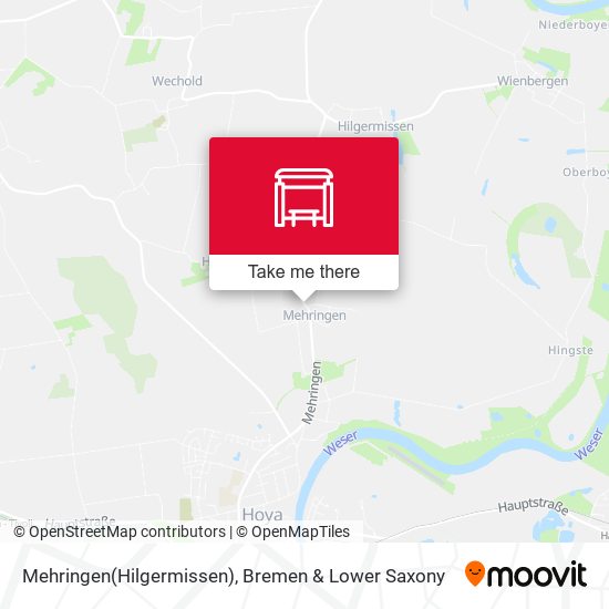 Mehringen(Hilgermissen) map