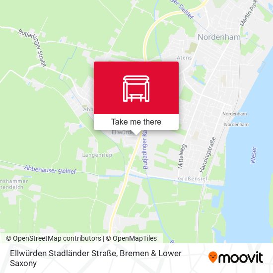 Ellwürden Stadländer Straße map