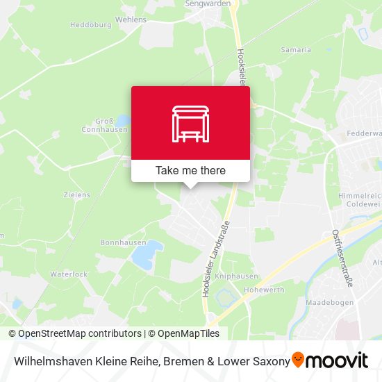 Wilhelmshaven Kleine Reihe map