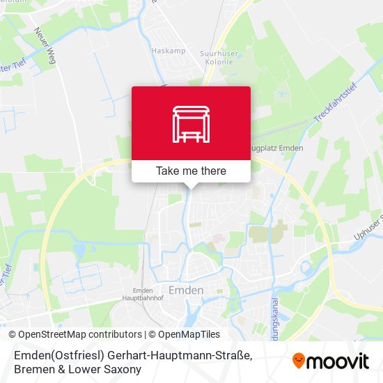 Emden(Ostfriesl) Gerhart-Hauptmann-Straße map