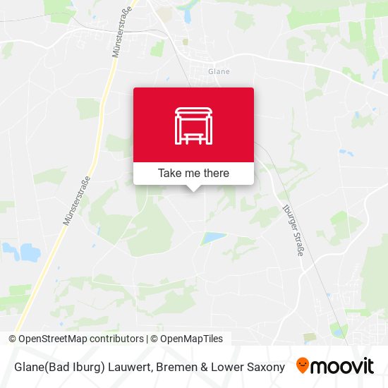 Glane(Bad Iburg) Lauwert map