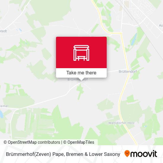 Brümmerhof(Zeven) Pape map