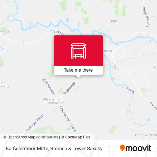 Карта Barßelermoor Mitte