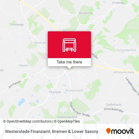 Westerstede Finanzamt map