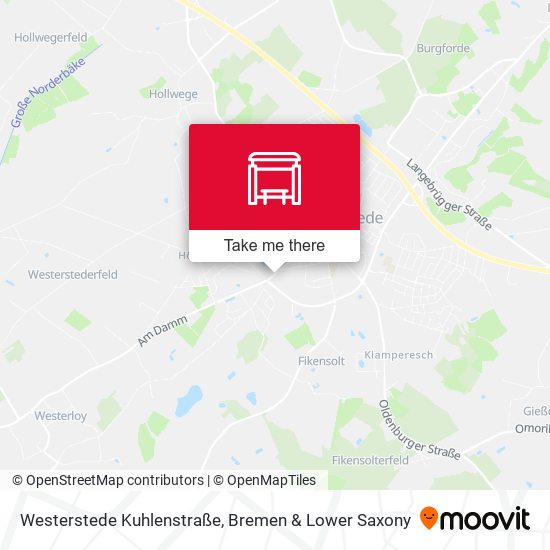 Westerstede Kuhlenstraße map