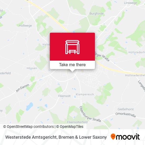 Westerstede Amtsgericht map