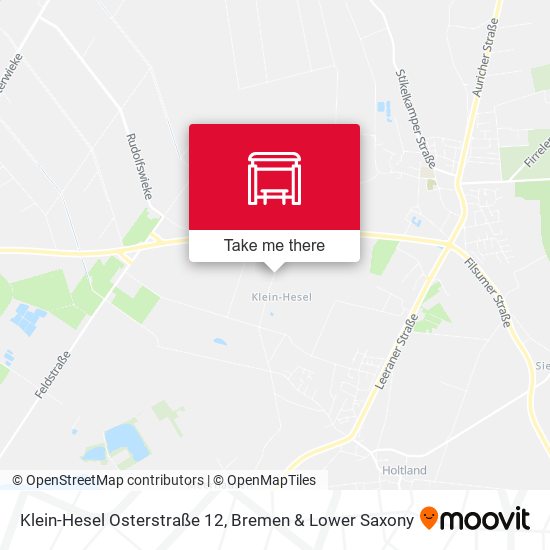 Klein-Hesel Osterstraße 12 map