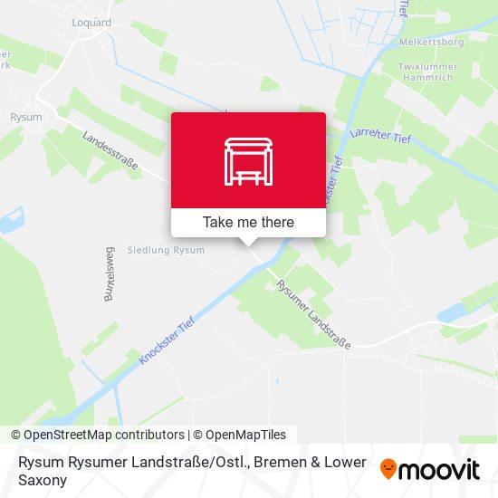 Rysum Rysumer Landstraße/Ostl. map