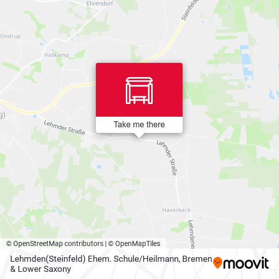 Lehmden(Steinfeld) Ehem. Schule / Heilmann map