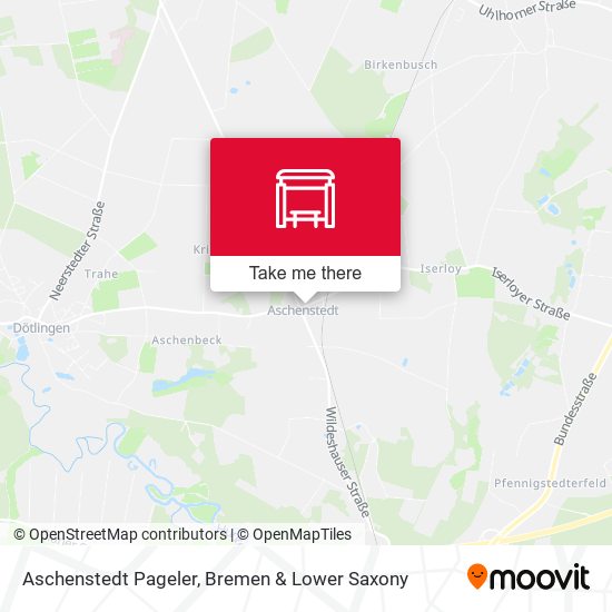 Aschenstedt Pageler map