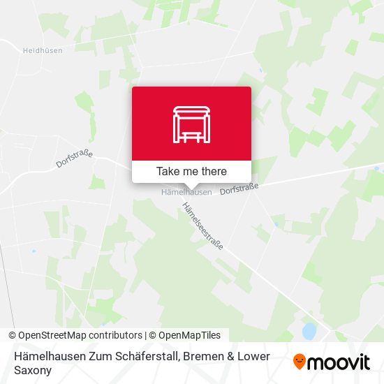 Hämelhausen Zum Schäferstall map