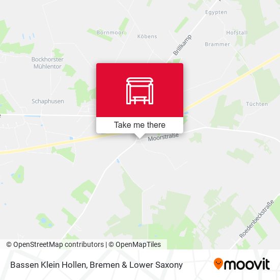 Bassen Klein Hollen map