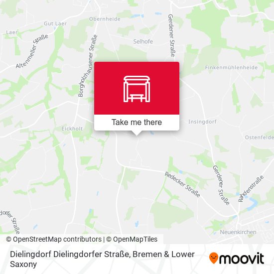 Dielingdorf Dielingdorfer Straße map