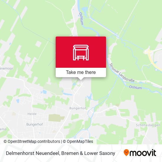 Delmenhorst Neuendeel map