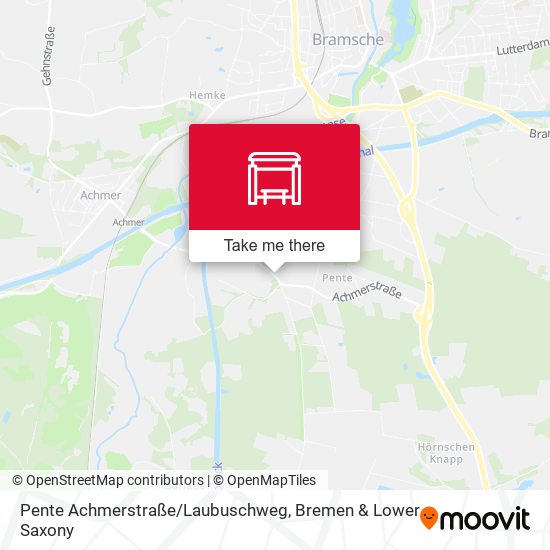 Pente Achmerstraße/Laubuschweg map