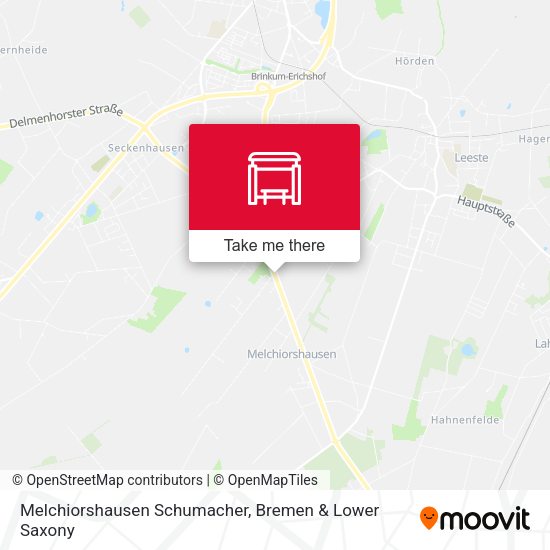 Melchiorshausen Schumacher map