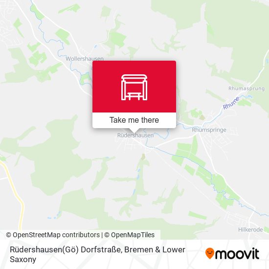 Rüdershausen(Gö) Dorfstraße map