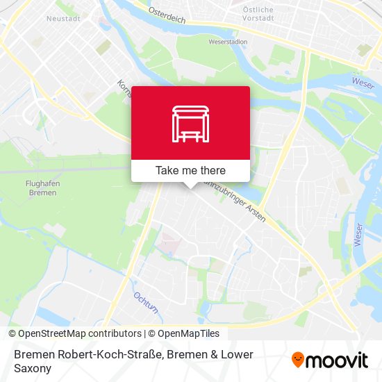 Bremen Robert-Koch-Straße map