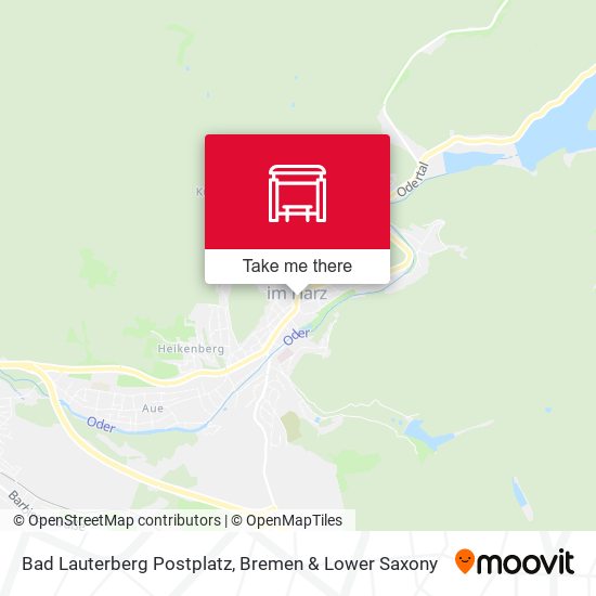 Bad Lauterberg Postplatz map